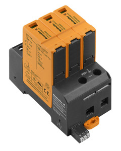 Overvoltage protection VPU AC I 3 R 300/12.5 12.5kA signal